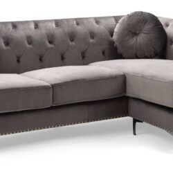 Pompano - Sofa Chaise - Dark Gray