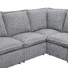 Power Recliner Chair Home Theater Seating Soft Chair With USB Port For Living Room, Bedroom, Theater Room - Gray - Image 17