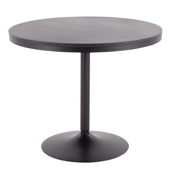 Dakota - Industrial Dining Table - Black