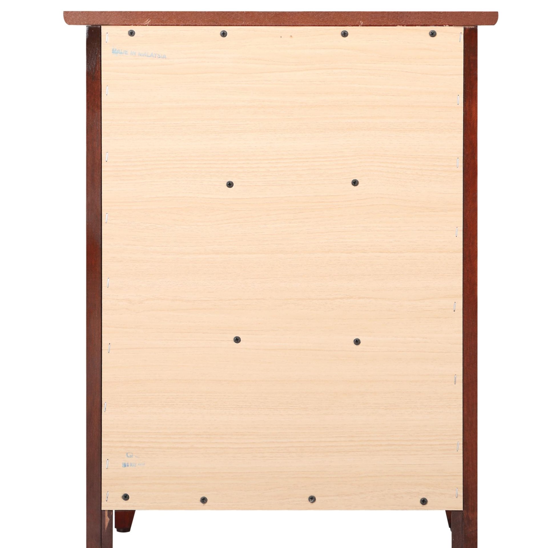 Transitional Nightstand For Bedrooms - Cherry - Image 5