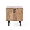 TV Stand With 3 Cabinets For TVs Up To 59" - Natural - Image 7