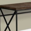 Computer Desk For Home Office, Laptop, Versatile Design - Brown - Image 2