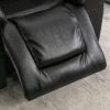 360° swivel And Rocking Home Theater Recliner Manual Recliner Chair With Wide Armrest For Living Room - Black - Image 21