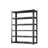 Industrial Heavy Duty 6 Tier Metal Garage Shelving Unit For Storage, Adjustable - Brushed Nickel - Image 7
