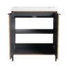 Modern 30" Freestanding Bathroom Vanity With Resin Sink & Soft Close Cabinet Doors - Light Coffee - Image 18