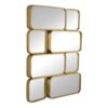 Mirror With en Metal Framed Decorative Rectangle Mirror For Bedroom Dressing Room, Hallway Or Living Spac - Gold - Image 2