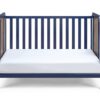 Brees Island - 3 In 1 Convertible Crib Midnight - Blue, Brownstone - Image 4