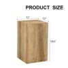 Modern Coffee Table With Light Wood Texture And Stylish Design - Natural Wood - Image 3