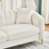 Loveseat Sofa For Living Room And Bedroom - Beige - Image 8