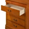 4 Drawer Chest Traditional Style- Oak - Image 3