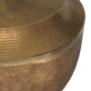 Timmons - Cast Aluminum Coffee Table - Brown - Image 8