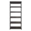 Monica - Wood Walk In Closet System Melamine 143" Modular Storage - Rustic - Image 9