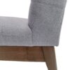 Mid Century Modern Dining Chair (Set of 2) With Channel Stitching - Dark Gray - Image 14