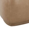 Pebble - Rounded Triangle Cocktail Ottoman - Tuscan Tan Brown - Image 4