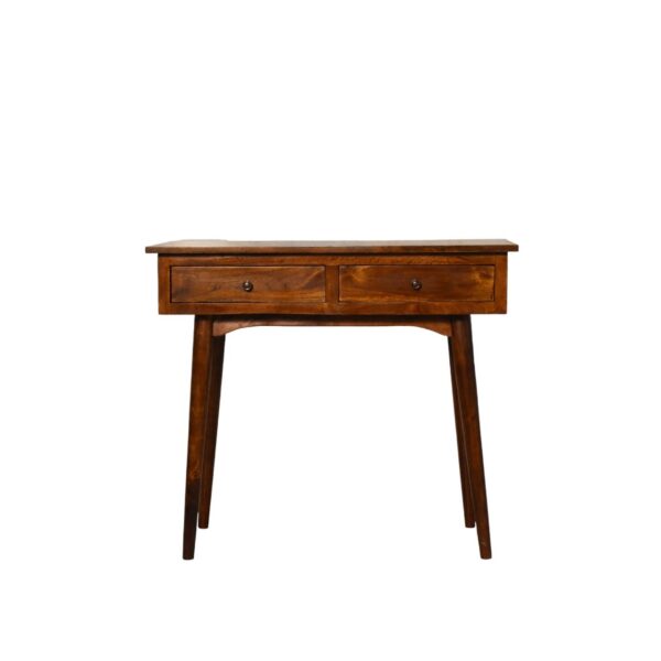 Hallway 2 Drawer Console Table - Chestnut