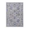 Marfi - 5' X 7' Oriental Area Rug - Blue / Silver - Image 9