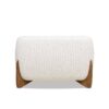 Alpine - Sherpa Arm Chair - Ivory White - Image 12