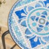 Skye - End Table - White / Blue - Image 4