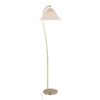 Cassis - Glam / Art Deco Floor Lamp Pleated - Gold / White - Image 2