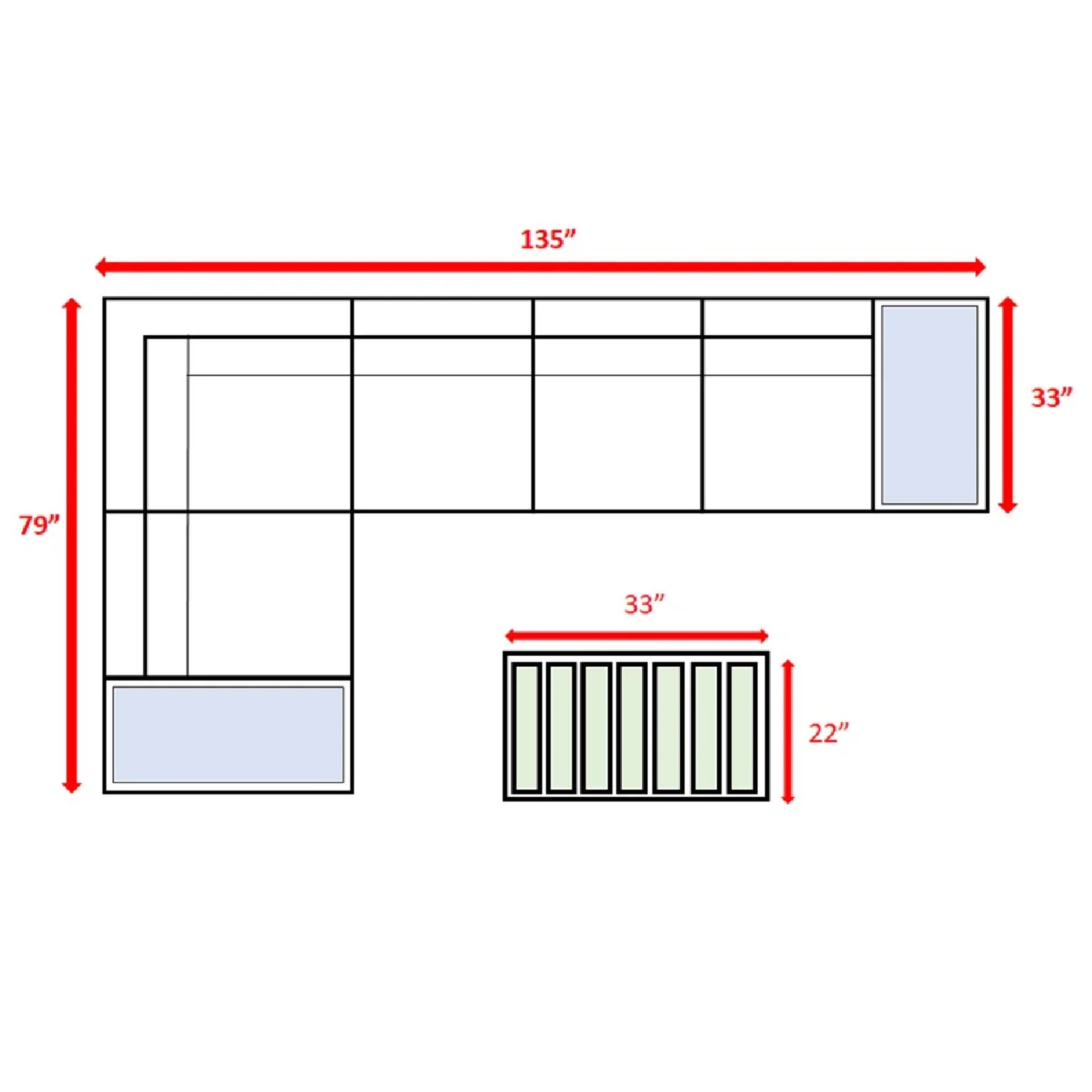 Outdoor 4 Person Rattan Wicker Sofa Set With Plush Cushions, Weather Resistant - Brown - Image 4