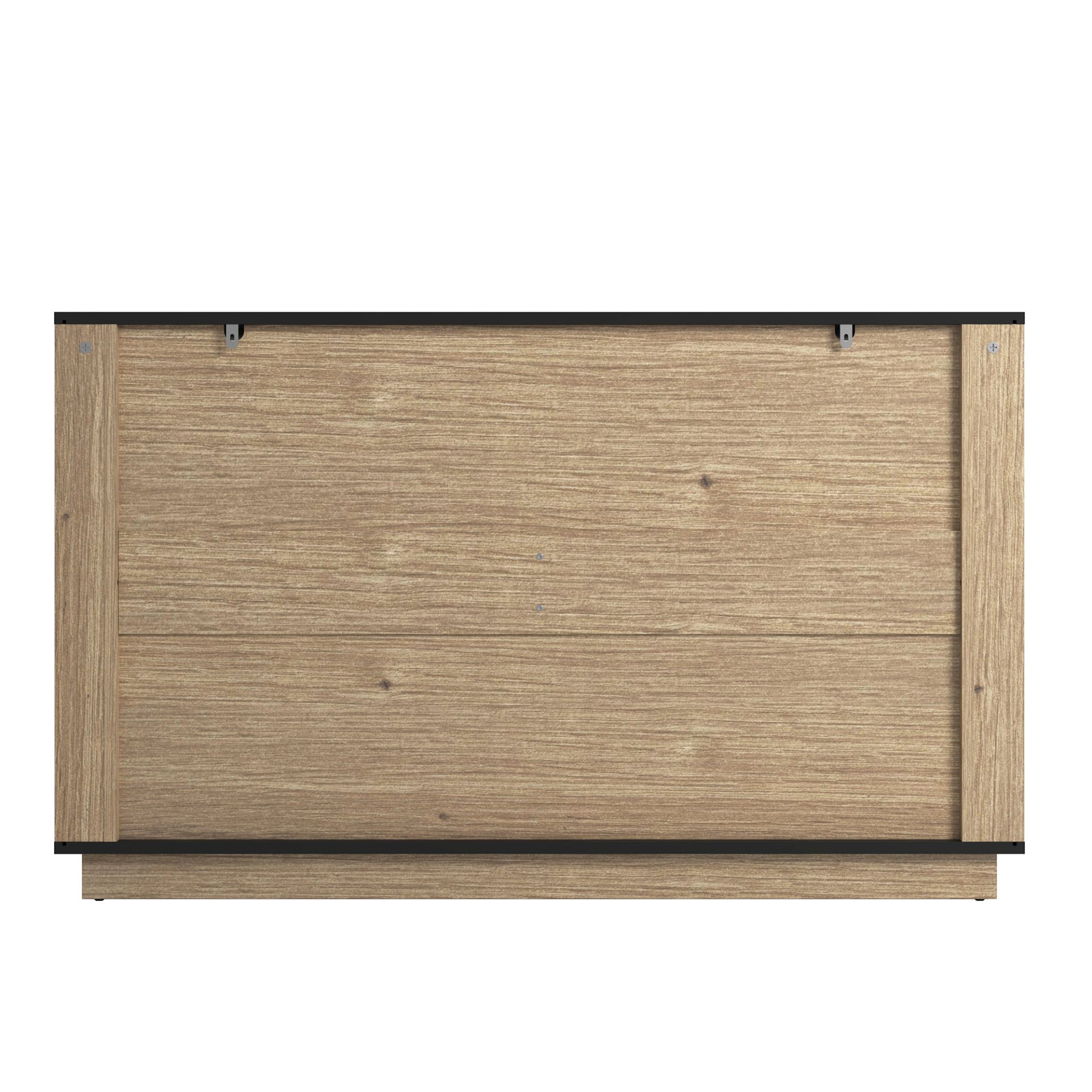 Modern 6 Drawer Cabinet With Metal Rounded Corners And Exquisite Handles Multi Functional Storage - Natural Wood - Image 18