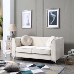 Delray - Loveseat - Ivory