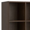 Harper - Low 6 Cube Storage With Drawers - Walnut Brown - Image 9