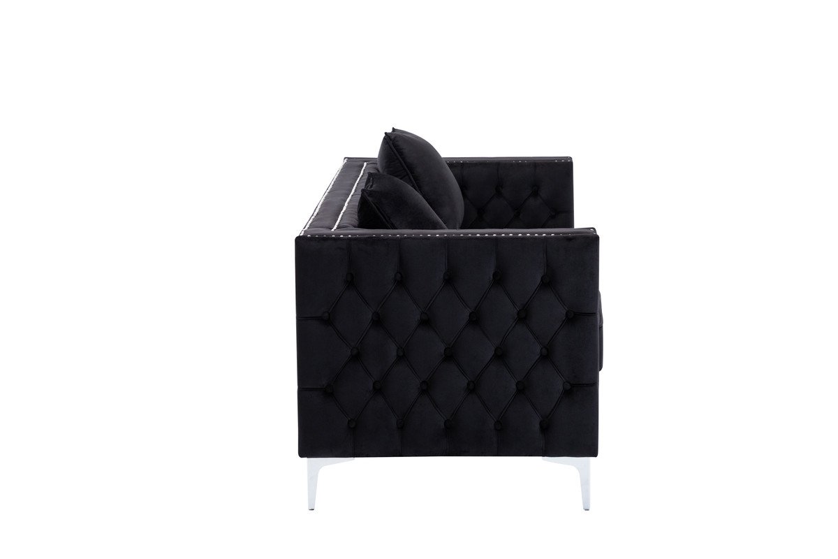 Lorreto - Sofa - Black - Image 3