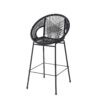 Ferrara - Outdoor Patio Barstool (Set of 2) - Black - Image 5