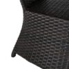 Berkeley - Chaise Lounge Side Table Outdoor Polyethylene Wicker - Brown Multi - Image 14