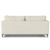 Ava - Mid Century Sofa With Ottoman Set, Upholstered - Cream - Image 14