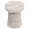 Robbie - Accent Table - Distressed White Wash - Image 2