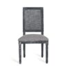 French Country Dining Chair Set With Upholstered Seats And Weathered - Gray - Image 6