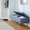 Daniella - Contemporary Bench - Gold / Blue - Image 10