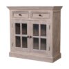 Cabinet With Glazed Doors - Gray - Image 9