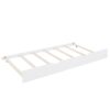 Full Size House Bed With Trundle, Kids Bed With Shelf - White - Image 12