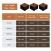 Acacia Wood Interlocking Deck Tiles Checker Pattern For Outdoor Flooring - Brown - Image 34