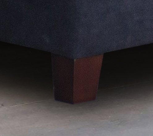 Diego - Fabric Sectional Sofa With Right Facing Chaise, Storage Ottoman, And 2 Accent Pillows - Black - Image 7