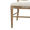 Classic Retro Dining Chair (Set of 2) With Rattan Backrest - Dark Brown / Beige - Image 15