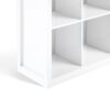 Artisan - 9 Cube Bookcase And Storage Unit - White - Image 4