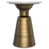 Leyla - Side Table - Antique Brass - Image 2