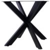 Spider Shaped Steel Table Legs, Metal Dining Table Frame, Heavy Duty Box Section Table Base - Black - Image 5