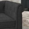 Modern Elevated Dog Sofa Bed For Small And Medium Dogs, Comfortable Linen Pet Bed - Black - Image 5