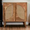 Close Knit Leaf Cabinet - Oak - Image 2