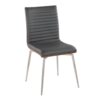 Mason - Contemporary Dining Chair With Swivel (Set of 2) - Walnut / Gray - Image 2