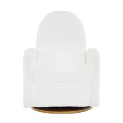 Contemporary 360 Swivel And Glider Recliner Chair - Beige