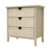 3 Drawer Cabinet, For Bedroom - Natural - Image 7