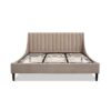 Aspen - King Vertical Tufted Headboard Platform Bed Set - Mink Beige - Image 13
