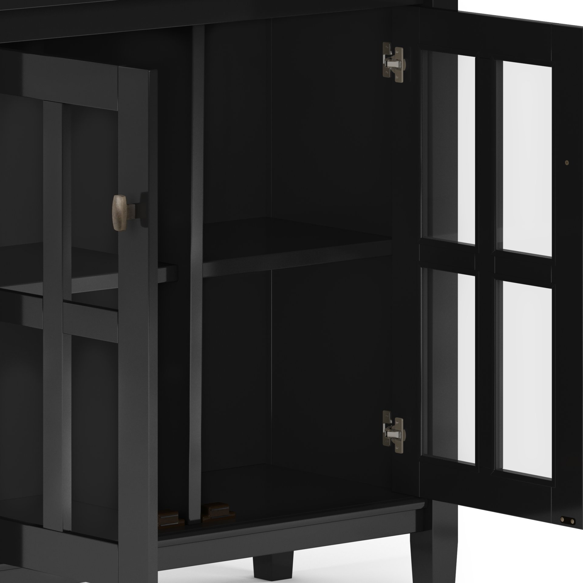 Warm Shaker - Low Storage Cabinet - Black - Image 3