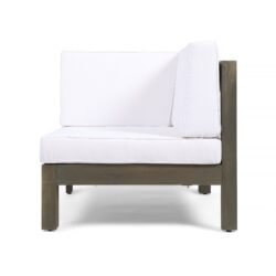 Oana - Right Arm Chair - White